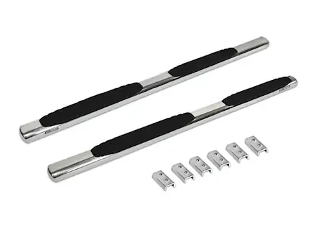 Go Rhino Universal 4in – 71in long – stainless side bars oe xtreme sidesteps polished(brkts not incl)