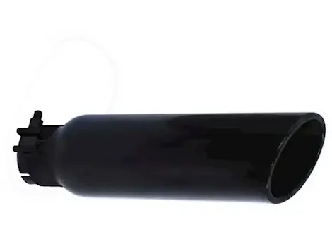 Go Rhino Universal for 2 1/2in diameter exhaust tubes exhaust tips black