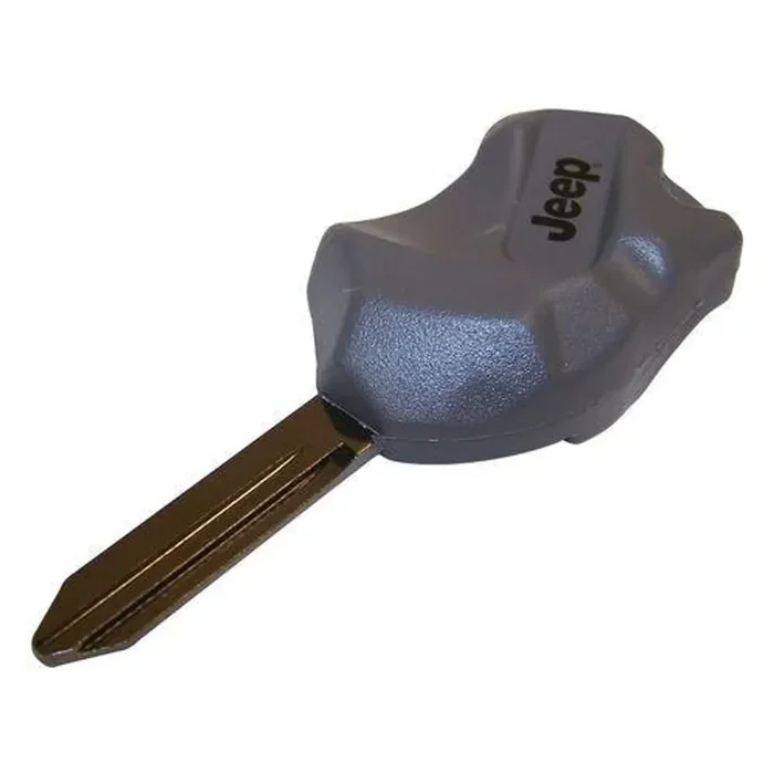 Gray Rock Key Blank for 1998-2006 Jeep TJ, XJ, WJ, KJ w/ Transponder