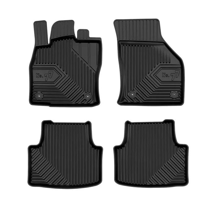 Gummimatten mit hohem Rand Skoda Octavia III, baujahr 02.2013 – 05.2020, karosserie schrägheck #9