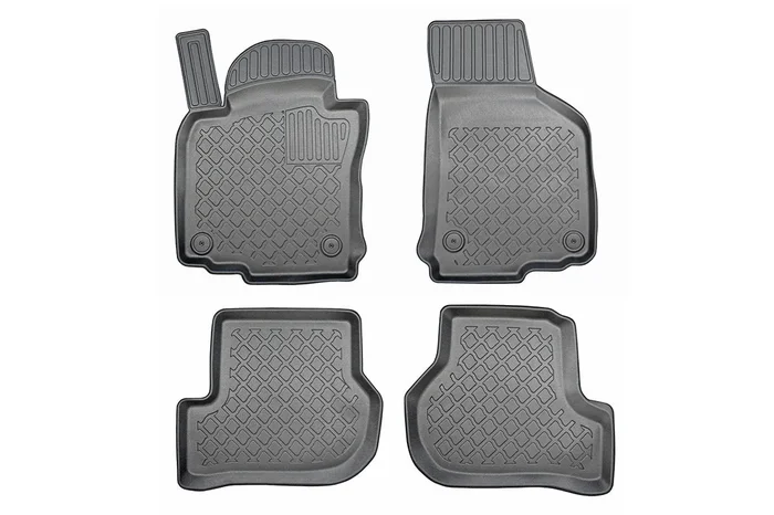 Gummimatten mit hohem Rand Volkswagen Golf 6, baujahr 06.2007 – 08.2013, karosserie kombi #7