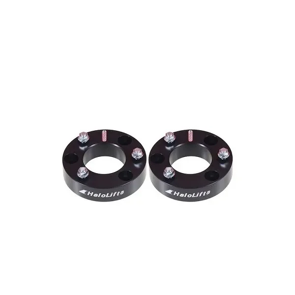 HaloLifts 2″ Front Black Spacers For 2007-2020 Chevy Silverado 1500 2WD/4WD