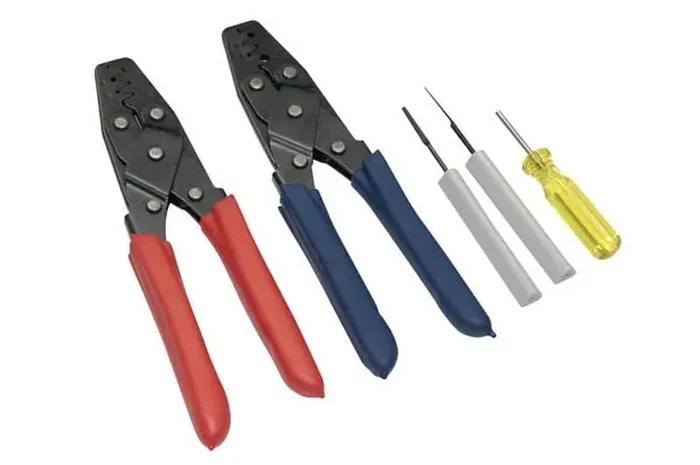 Haltech Dual Crimper Set – Includes 3 Pin Removal Tools