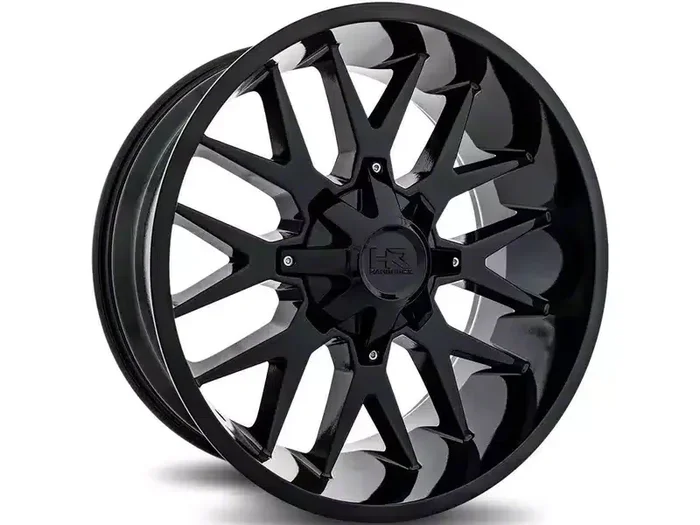 Hardrock Offroad Affliction Gloss Black 6-Lug Wheel; 20×10; -19mm Offset (21-25 F-150)Find parts that fit my vehicle