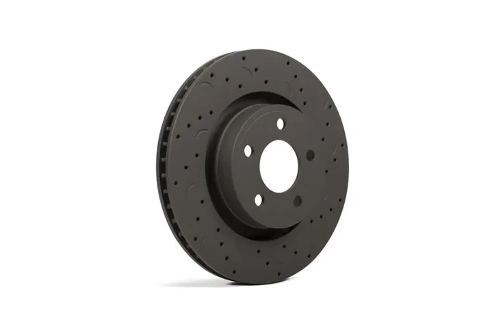 Hawk Talon 2015 Audi S3 Drilled and Slotted Rear Brake Rotor Set