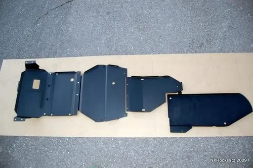 Hefty Fab 2005-2015 Nissan Xterra Full Skid Set
