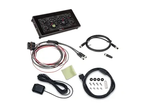 Holley M8 pro digital dash 6.86in, 3.43in h x 1.25in l x 7.56in w