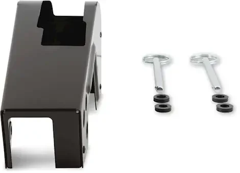 Hurst Black anodized aluminum cover for quarter stick shifters (w/ quick release pins)