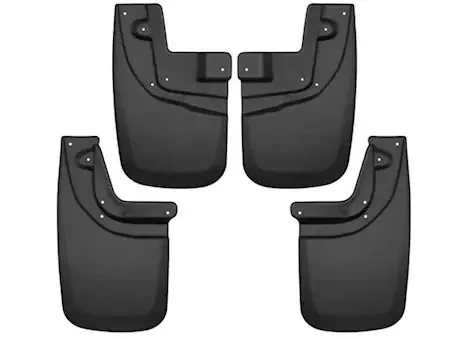 Husky Liner 05-15 tacoma w/flares front and rear custom mud guard combo sets