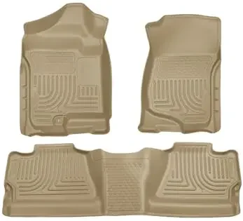 Husky Liners 98203 Weatherbeater Series Front & 2nd Seat Floor Liners (Footwell Coverage)