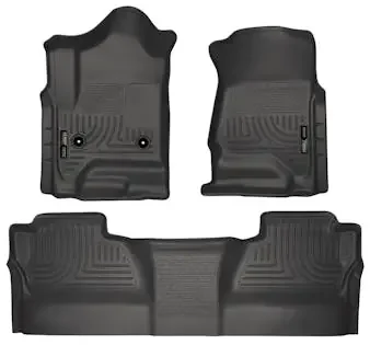 Husky Liners 98231 Weatherbeater Series Front & 2nd Seat Floor Liners (Footwell Coverage)