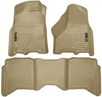 Husky Liners 99003 Weatherbeater Series Front & 2nd Seat Floor Liners
