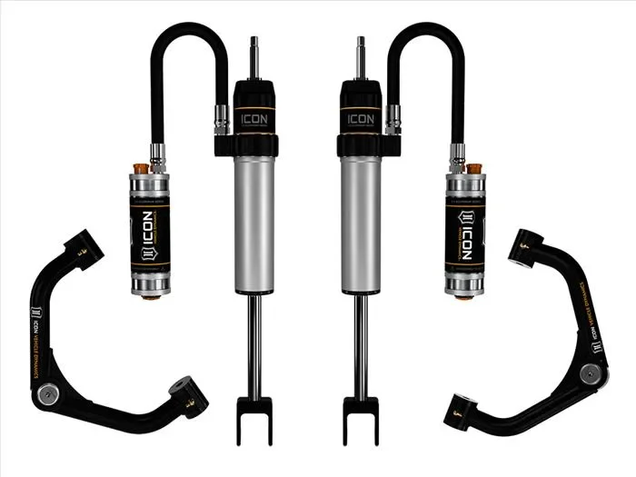Icon 0-2″ Lift CDCV Front Shocks w/ Tube UCA For 2020-2021 GMC Sierra 2500HD
