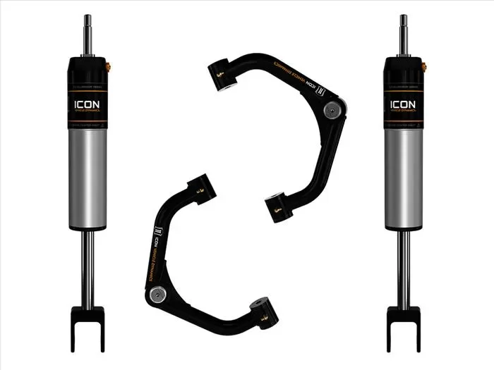 Icon 0-2″ Lift IR Front Shocks w/ Tube UCA For 2020-2021 Chevy Silverado 2500HD