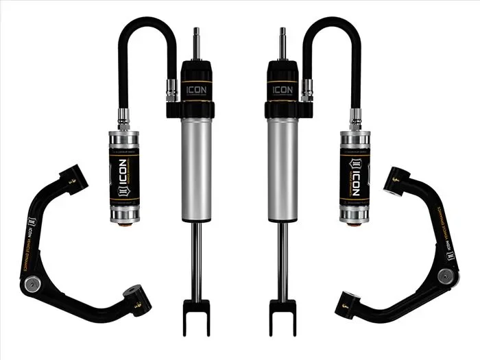 Icon 0-2″ Lift RR Front Shocks w/ Tube UCA For 2020-2021 GMC Sierra 3500HD