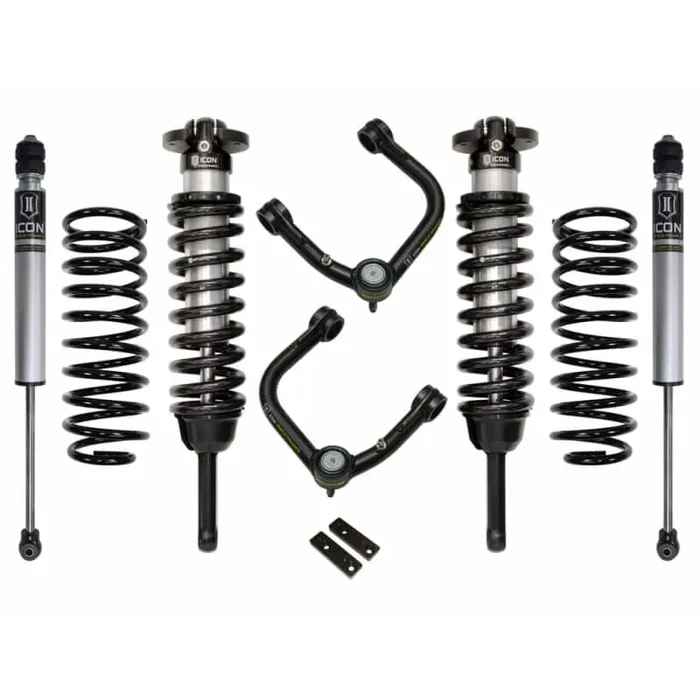 ICON 0-3.5″ Lift Kit Stage 2 with Tubular UCAs for 2003-2009 Toyota 4Runner, 2007-2009 FJ Cruiser