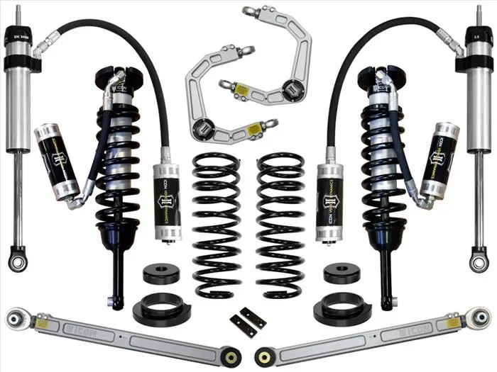 ICON 0-3.5″ Stage 5 Lift Kit with Billet UCA for 2003-2009 Lexus GX470