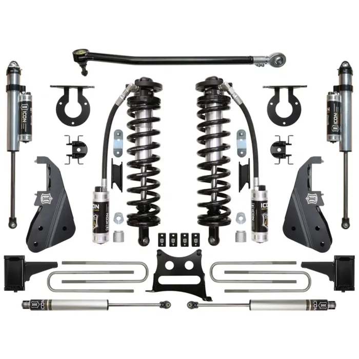 Icon 4-5.5″ Coilover Conversion System For 2017-2019 Ford F-350 4WD (Stage 4)