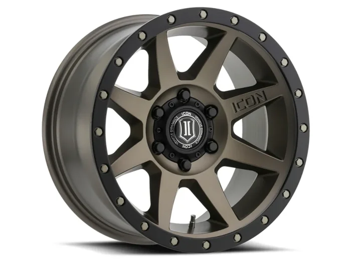 ICON ALLOYS REBOUND PRO BRONZE – 17 X 8.5 / 5X150 / 25MM / 5.75″ BS