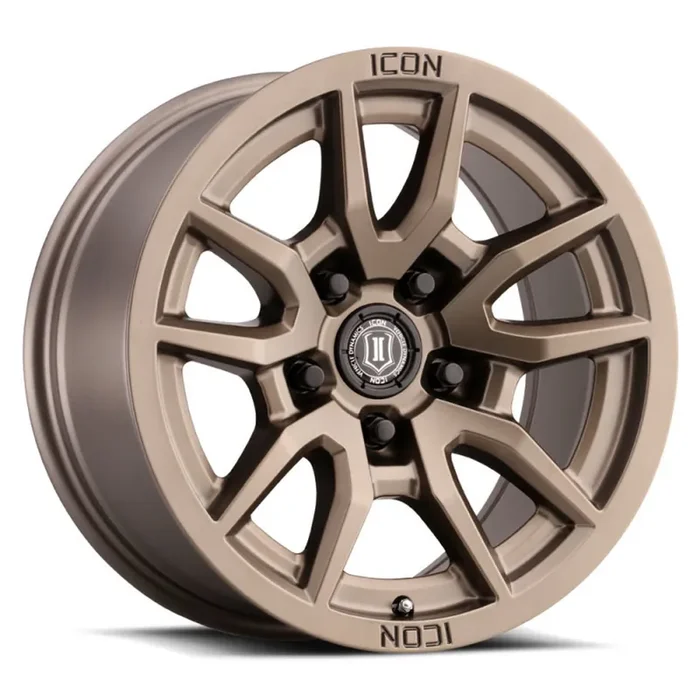 ICON ALLOYS VECTOR 5 BRONZE -17 x 8.5 / 5 x 150 / 25MM / 5.75″ BS