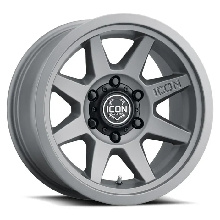 ICON Rebound 17×8.5 5×5 -6mm Offset 4.5in BS 71.5mm Bore Charcoal Wheel – 1917857345CH