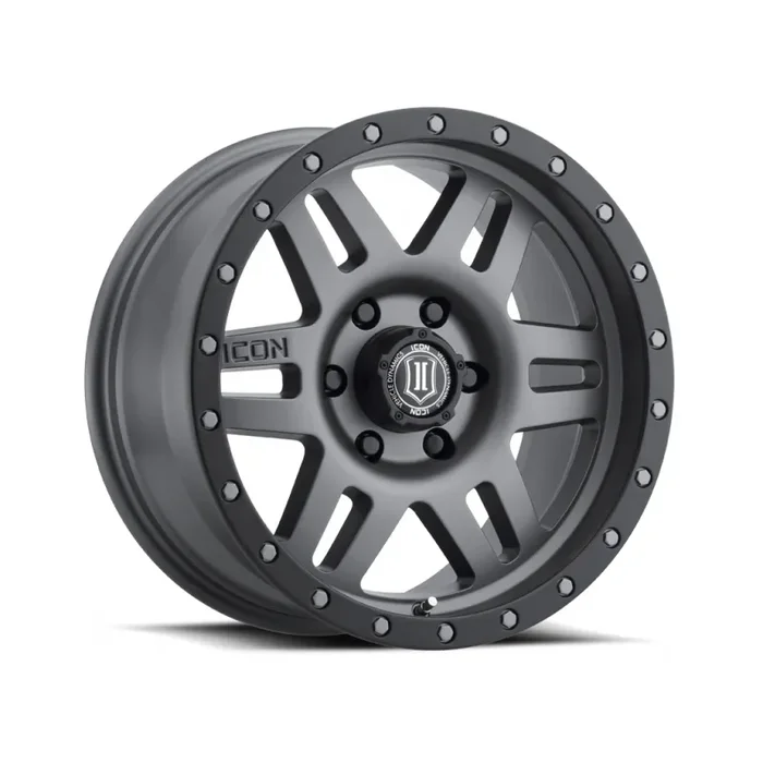 ICON SIX SPEED 17″ Titanium Finish