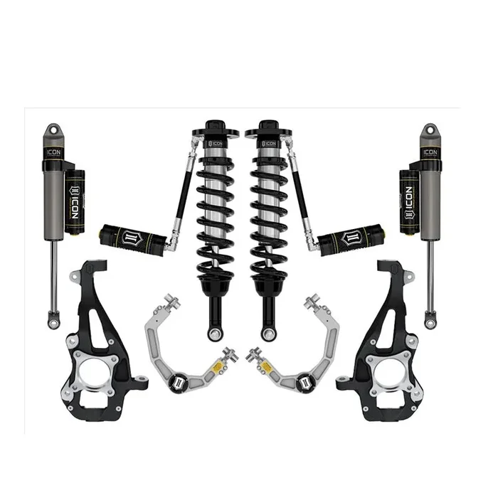 ICON Stage 3 3.5-4.5″ Lift Kit with Billet UCAs for 2021-2025 Ford F-150 4WD