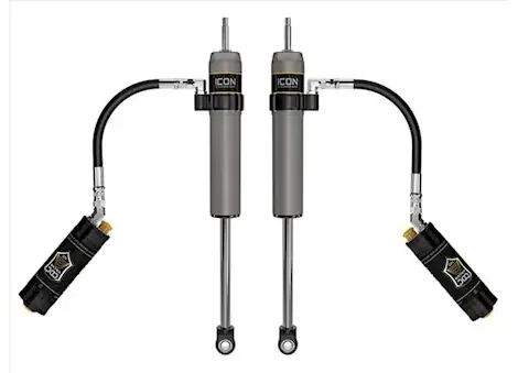 Icon Vehicle Dynamics 23-c f250/f350 4.5in front 2.5 vs remote reservoir compression damping control valves pair
