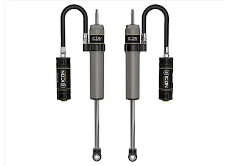 Icon Vehicle Dynamics 23-c f250/f350 4.5in front 2.5 vs remote reservoir pair