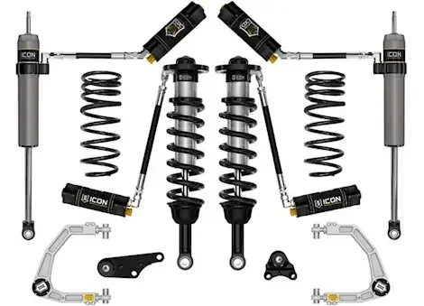 Icon Vehicle Dynamics 24-c tacoma 1.25-3in stage 5 suspension system billet with multirate spring