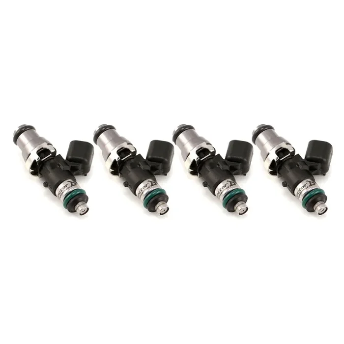Injector Dynamics 1340cc Injectors – 48mm Length – 14mm Grey Top – 14mm Lower O-Ring (Set of 4)