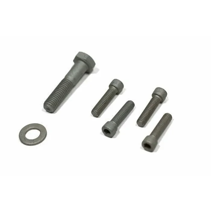 Jeep Aluminum Damper Bracket Replacement Hardware Kit 07-24 Wrangler JK/JL/Gladiator Steer Smarts