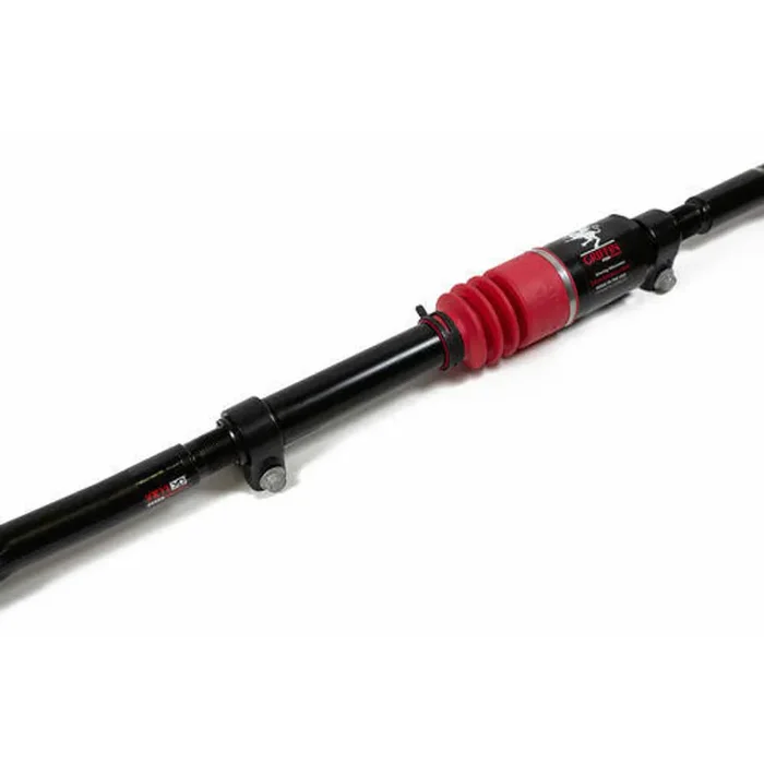 Jeep Drag Link No Drill Top Mount w/ Griffin XD Red Bellow Yeti XD For 18-24 Wrangler/Gladiator Steer Smarts