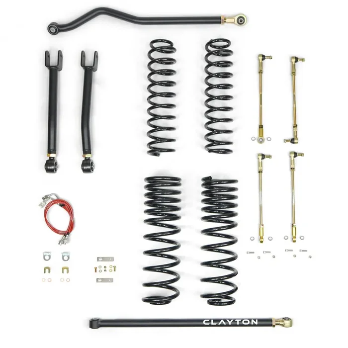 Jeep Gladiator Diesel 3.5 Inch Ride Right+ Lift Kit 2020+ JT Clayton Off Road