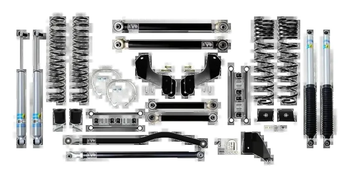 Jeep Gladiator JT 4.5 Inch Enforcer Overland Stage 3 Plus, Bilstein 5100 Shocks EVO Manufacturing