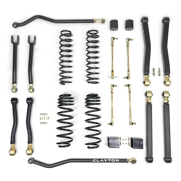Jeep JL 392 3.5 Inch Premium Lift Kit For 18- Present Wrangler JL Clayton Offroad