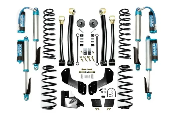 Jeep JL 4.5 Inch Lift Kit 18-Pres Wrangler JL Enforcer Overland Lift Stage 3 with EVO SPEC King 2.5 Shocks EVO Mfg