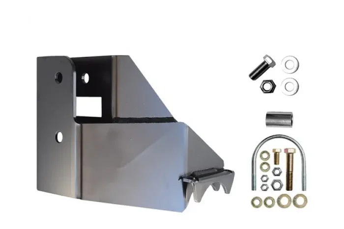 Jeep JL Rear Raised Trackbar Bracket 2018-2023 Wrangler JL Black EVO Manufacturing