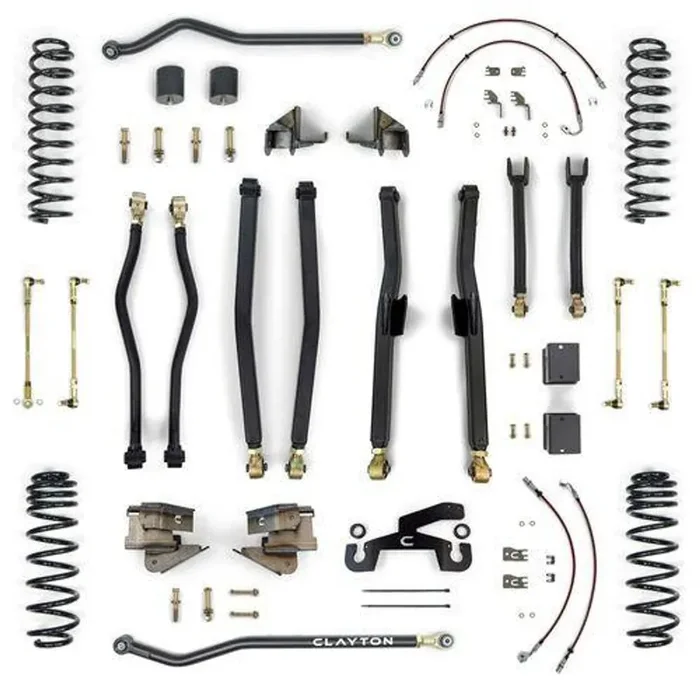Jeep Wrangler 392 Premium 3.5 Inch Long Arm Lift Kit 2021-2025 JL Clayton Offroad
