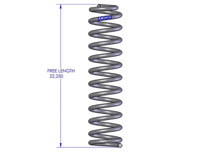 Jeep Wrangler 5.5 Inch Front Coil Springs 1997-2006 TJ/LJ & Jeep Cherokee 4.5 Inch Front Coil Springs 1984-2001 XJ Clayton Off Road