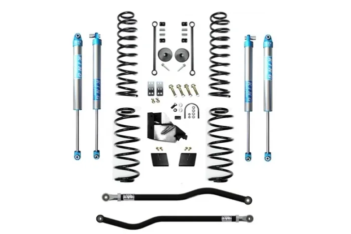Jeep Wrangler JL 3.5 Inch Enforcer Lift Stage 1 Plus w/ EVO SPEC King 2.0 Shocks EVO Manufacturing