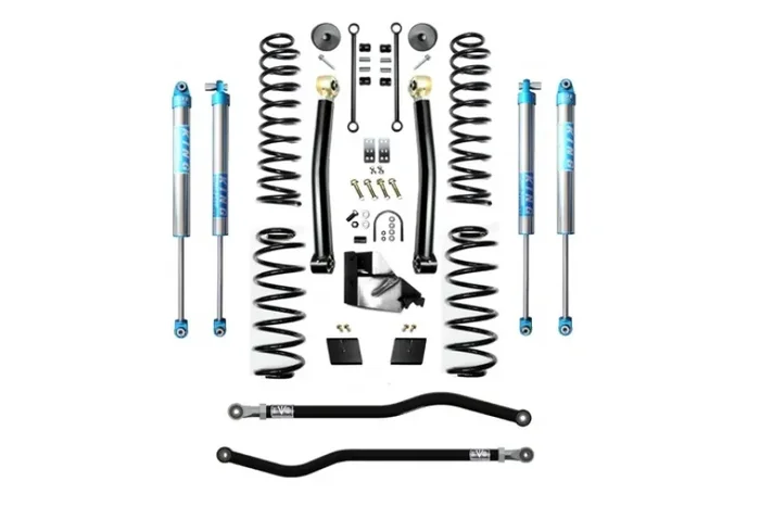 Jeep Wrangler JL 4.5 Inch Enforcer Lift Stage 2 Plus w/ EVO SPEC King 2.0 Shocks EVO Manufacturing