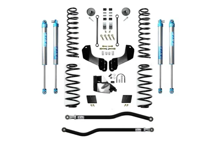 Jeep Wrangler JL 4.5 Inch Enforcer Overland Lift Stage 1 Plus w/ EVO SPEC King 2.0 Shocks EVO Manufacturing
