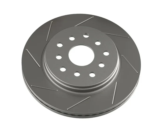 JK Front Big Brake Slotted Rotor – Passenger