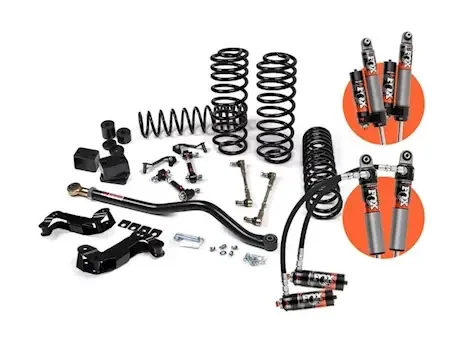 JKS Manufacturing 18-c jeep wrangler jl j-kontrol 3.5in 4dr w/fox 2.5 performance elite series shocks,