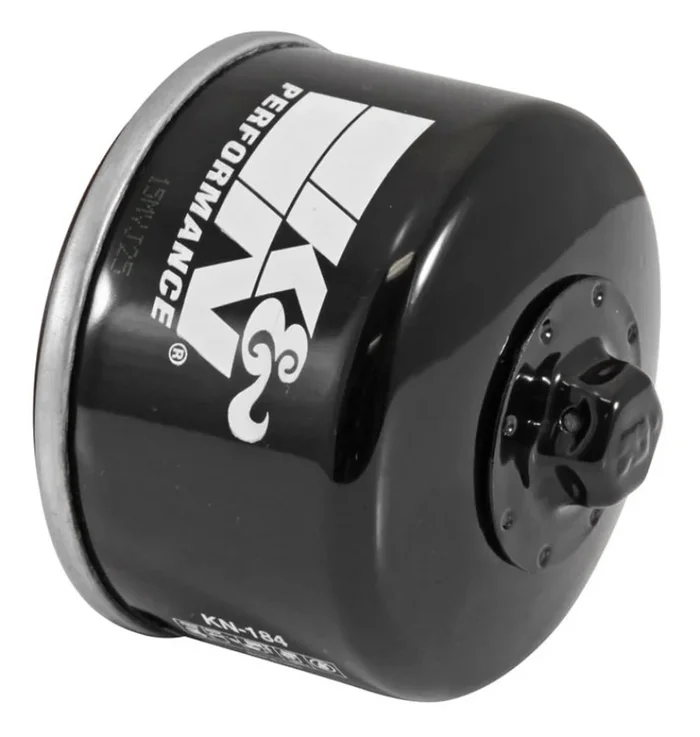 K&N Oil Filter 2.688in Height x 3.031in OD Powersports – Canister – KN-184