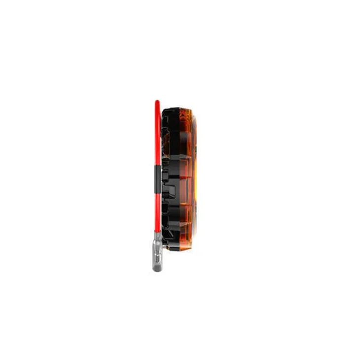 KC HiLites Cyclone V2 LED – Single Light – Amber Lens – 5W Flood Beam 1360