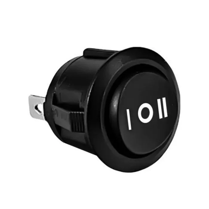 KC HiLites KC Hilites KC FLEX ERA 3-Position Black Rocker Switch – Controls On-Off-Amber Settings 3114