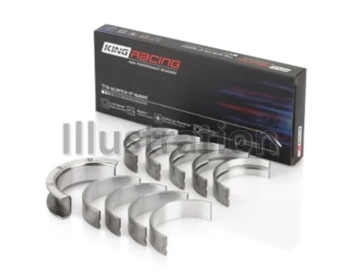 King Chevy LS1/LS6/LS3 Bi-Metal Performance Main Bearing Set – Size STD