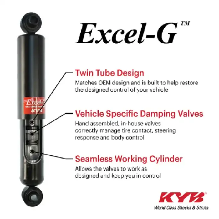 KYB 17-19 Honda CR-V / 20-22 Honda CR-V L4 1.5L (Exc. Hybrid) Excel-G Strut – Front Left